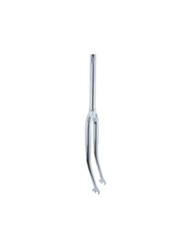 26 M.T.B Steel Fork 1-1/8 Inch Threadless Chrome.